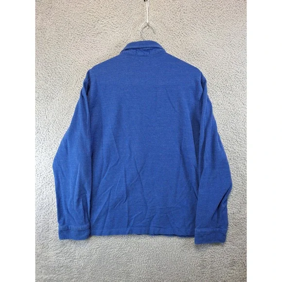 Polo Ralph Lauren Polo Shirt Mens XL Blue Long Sleeve Pony Logo Preppy Classic - Picture 5 of 8